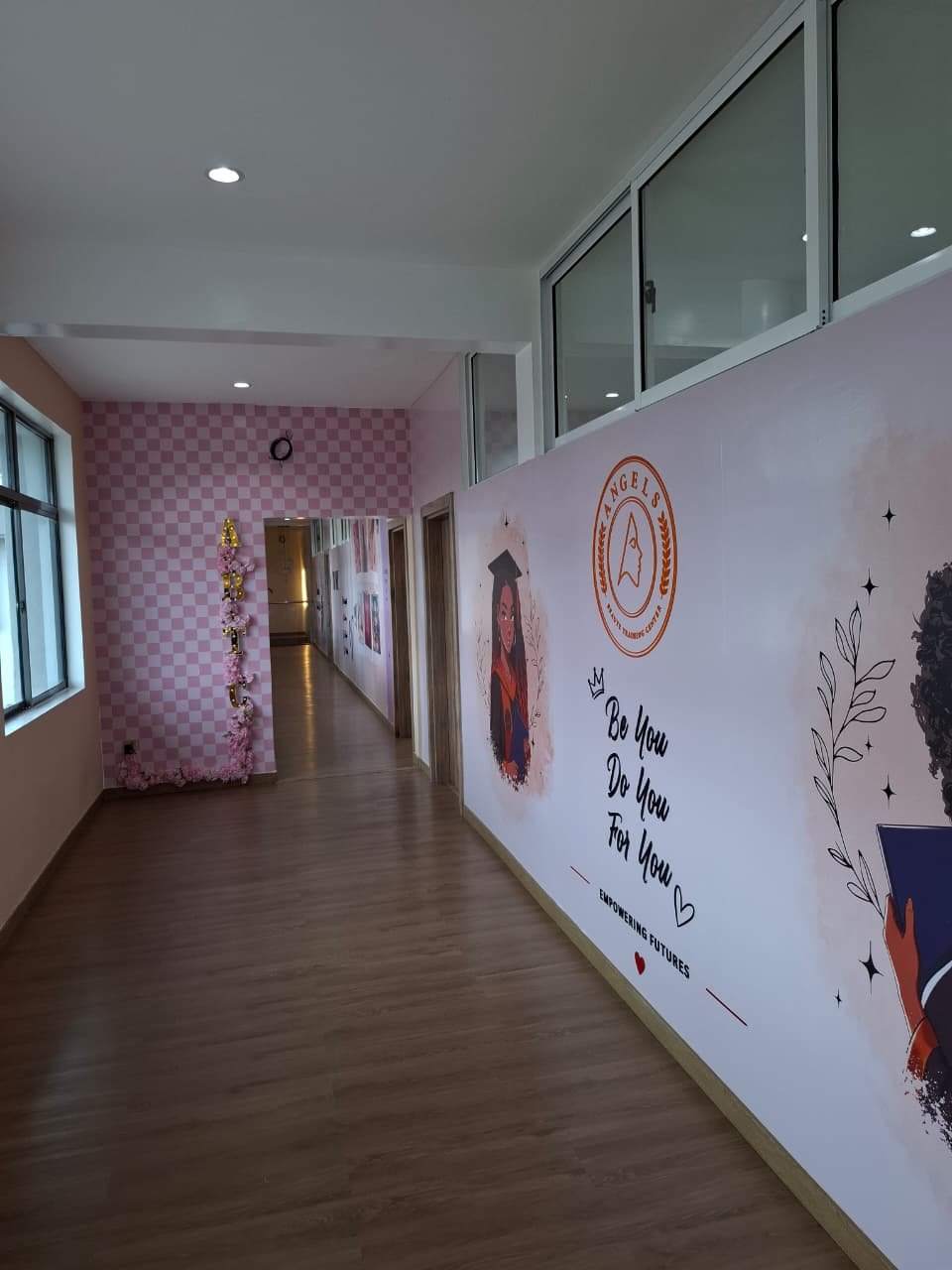 Campus hallway